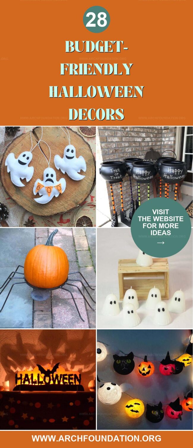 28 Affordable Halloween Decor Ideas to Try