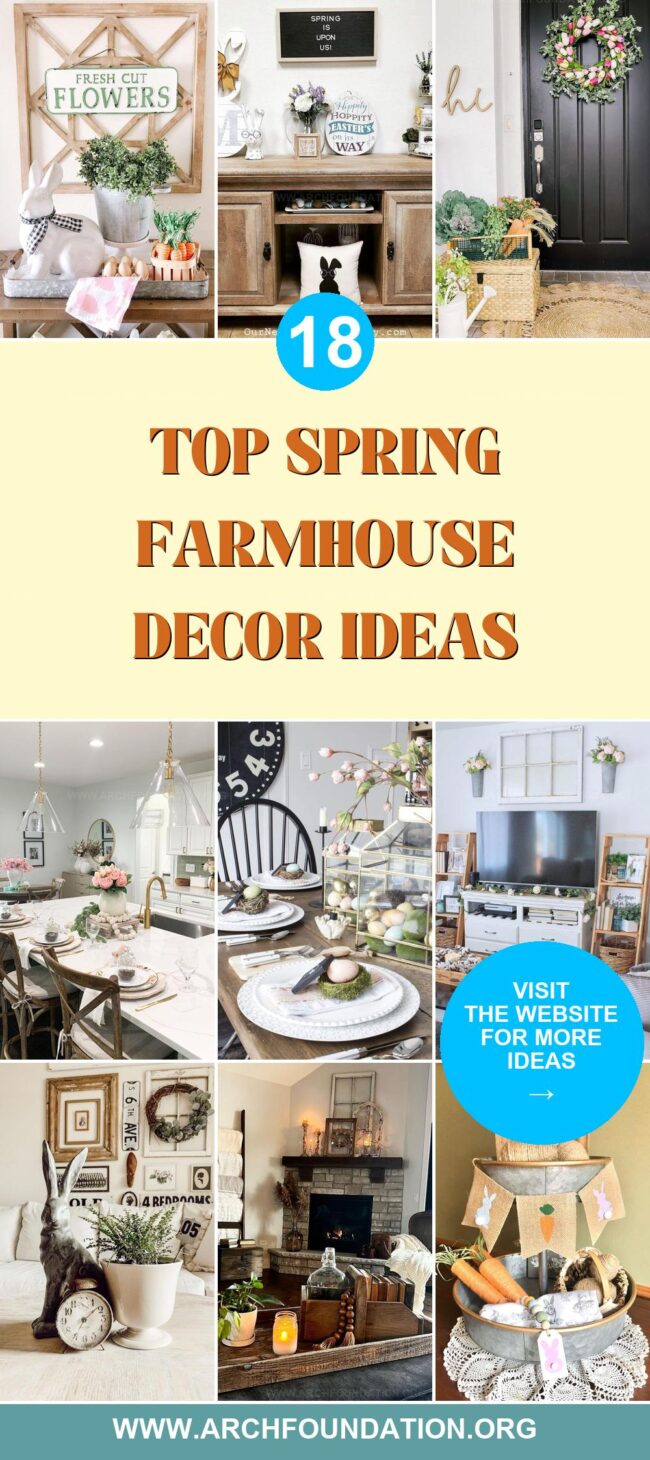 18 Spring Farmhouse Decorating Ideas for a Fresh Look