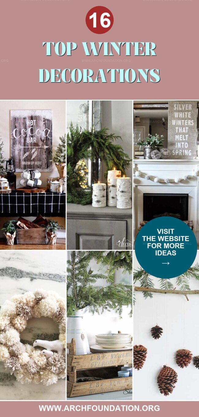 16 Stylish Winter Decoration Ideas