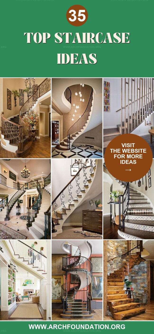 35 Innovative Staircase Ideas for a Home Upgrade