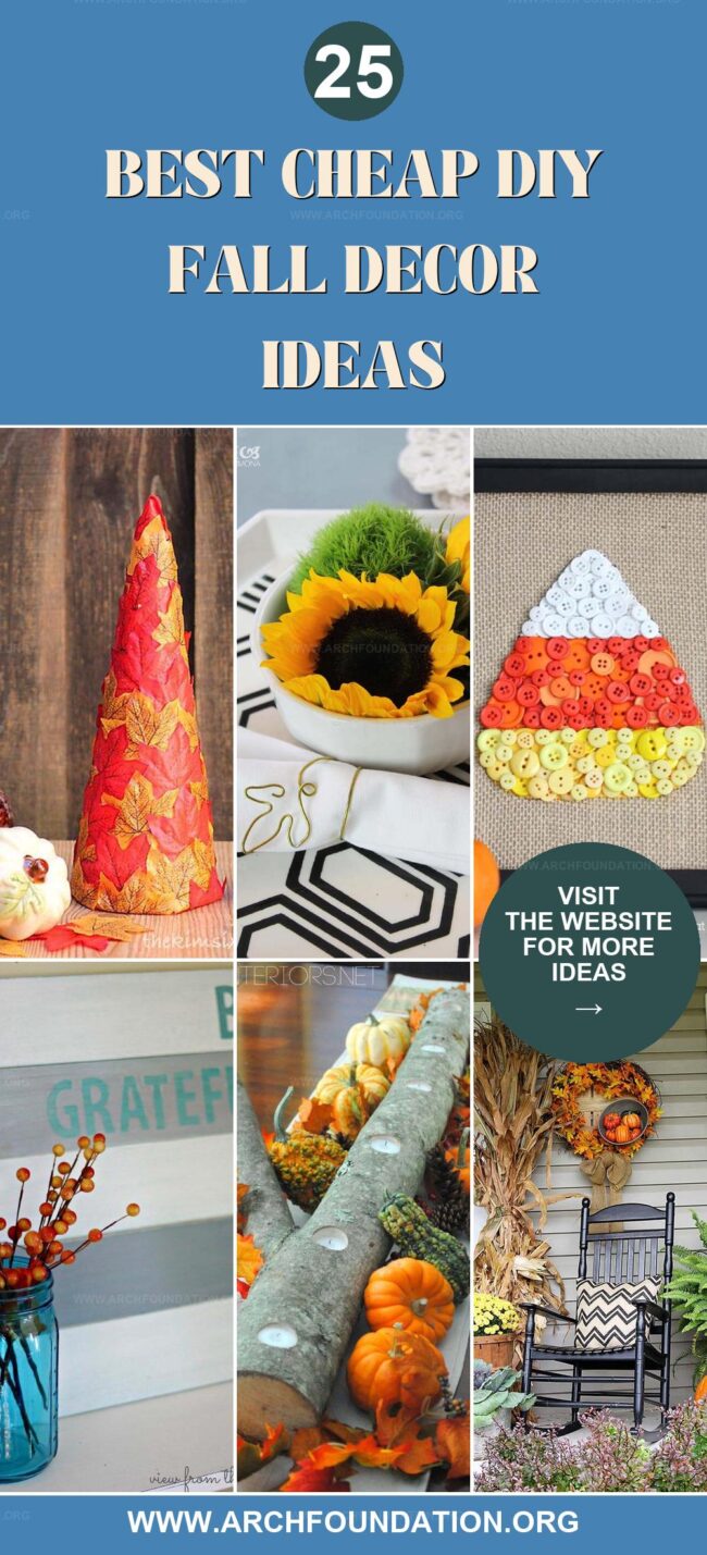 25 DIY Fall Decor Ideas for a Warm and Cozy Home