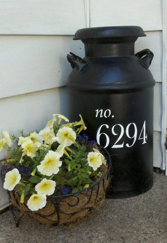 Reinventing The Milk Can Container Planter