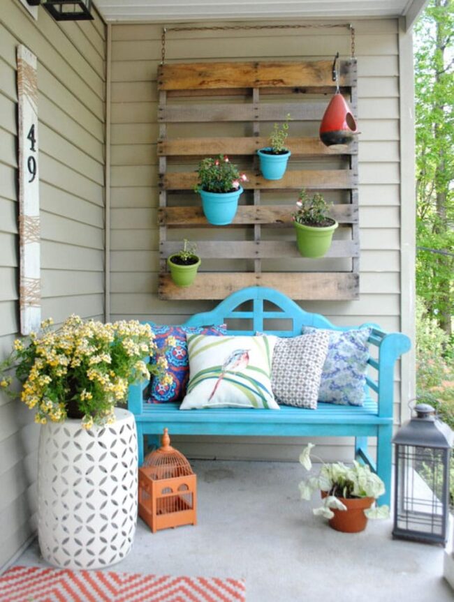 Create A Beautiful Front Porch with Limited Space