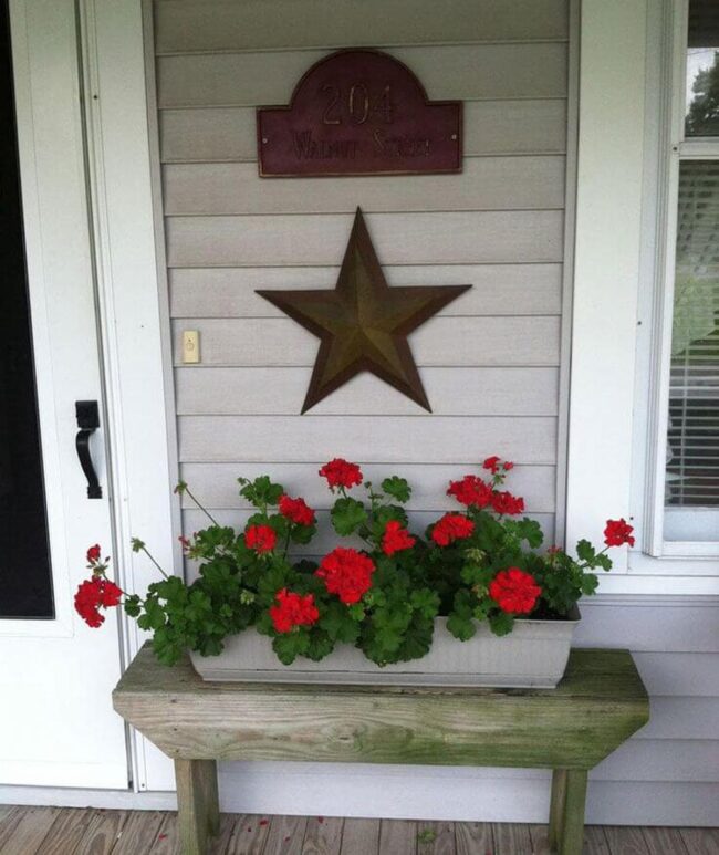 Transform Unused Porch Furniture Into A Planter Box-Bench Combo